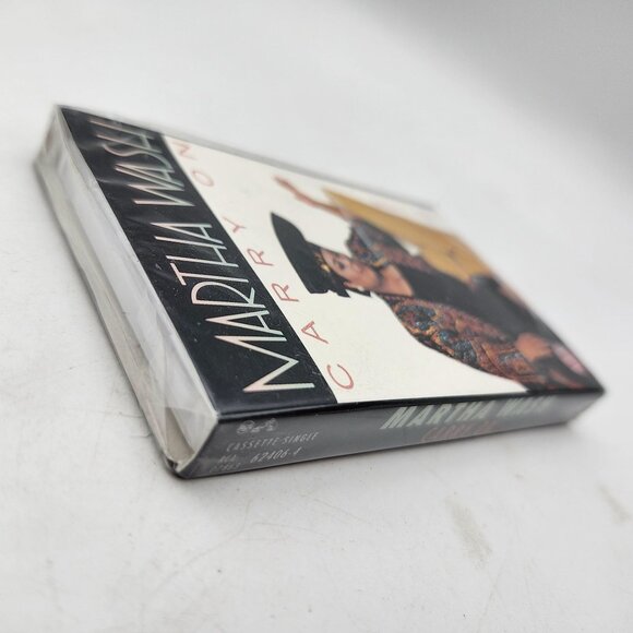 Martha Wash Carry On Cassette Single 1992 BMG 07863-62406-4 Sealed - Picture 3 of 4
